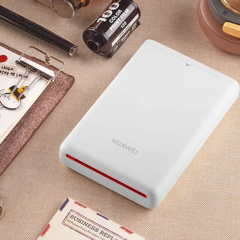 Портативный Карманный фотопринтер HUAWEI AR мини принтер CV80 313*490 DPI беспроводной