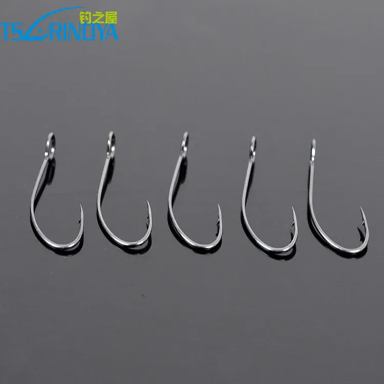 Trulinoya Snakehead стержень блесток крюк одиночный крюк трубка платный крючок Приманка Крючок тонкие полоски поток крюк 5/мешок