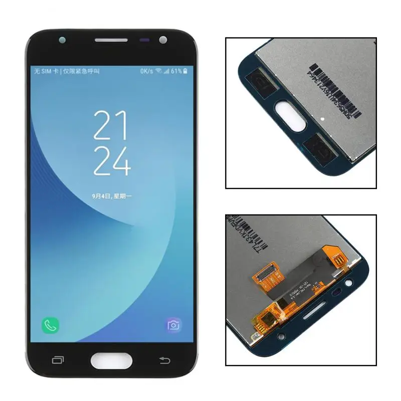 Высококачественные Аксессуары для телефонов, ЖК-дисплей, сенсорное стекло, дигитайзер для samsung Galaxy J3 J3 Pro J330 J330F