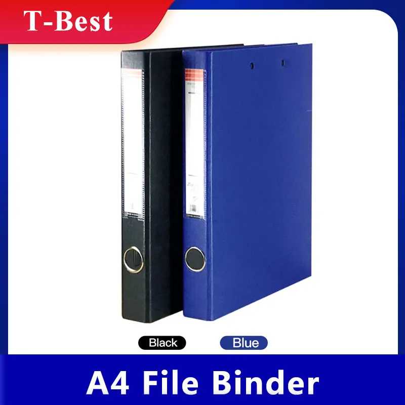 A4 3-Ring Binder Document Organizer Storage Durable File Folder Stationery Gift for Business Office School | Канцтовары для офиса