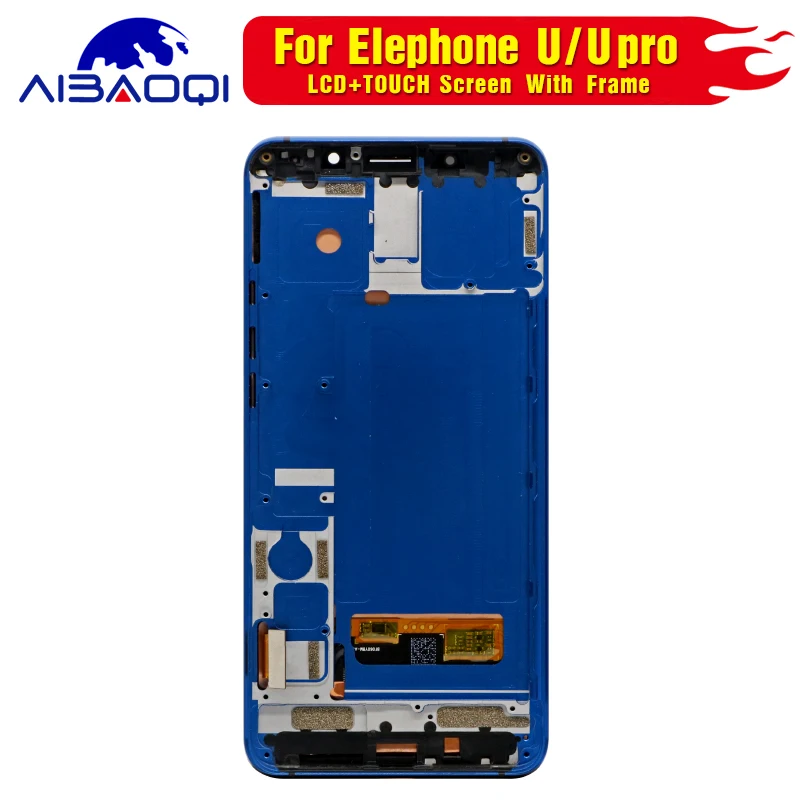 Для Elephone U/U pro сенсорный экран ЖК-дисплей дигитайзер сборка с рамкой запасные части