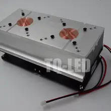 12В алюминиевый радиатор с для 20 Вт 30 Вт 50 Вт 100 Вт высокой мощности Светодиодный радиатор