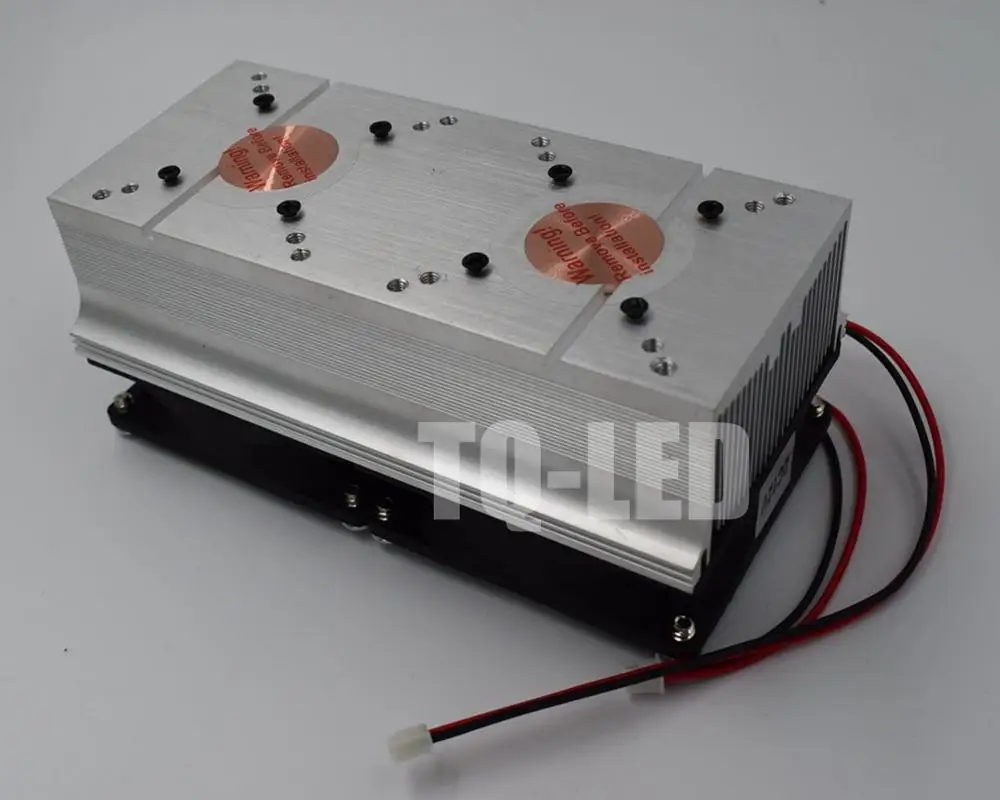 DC12V алюминиевый радиатор для 20 Вт 30 50 100 высокомощный светодиодный