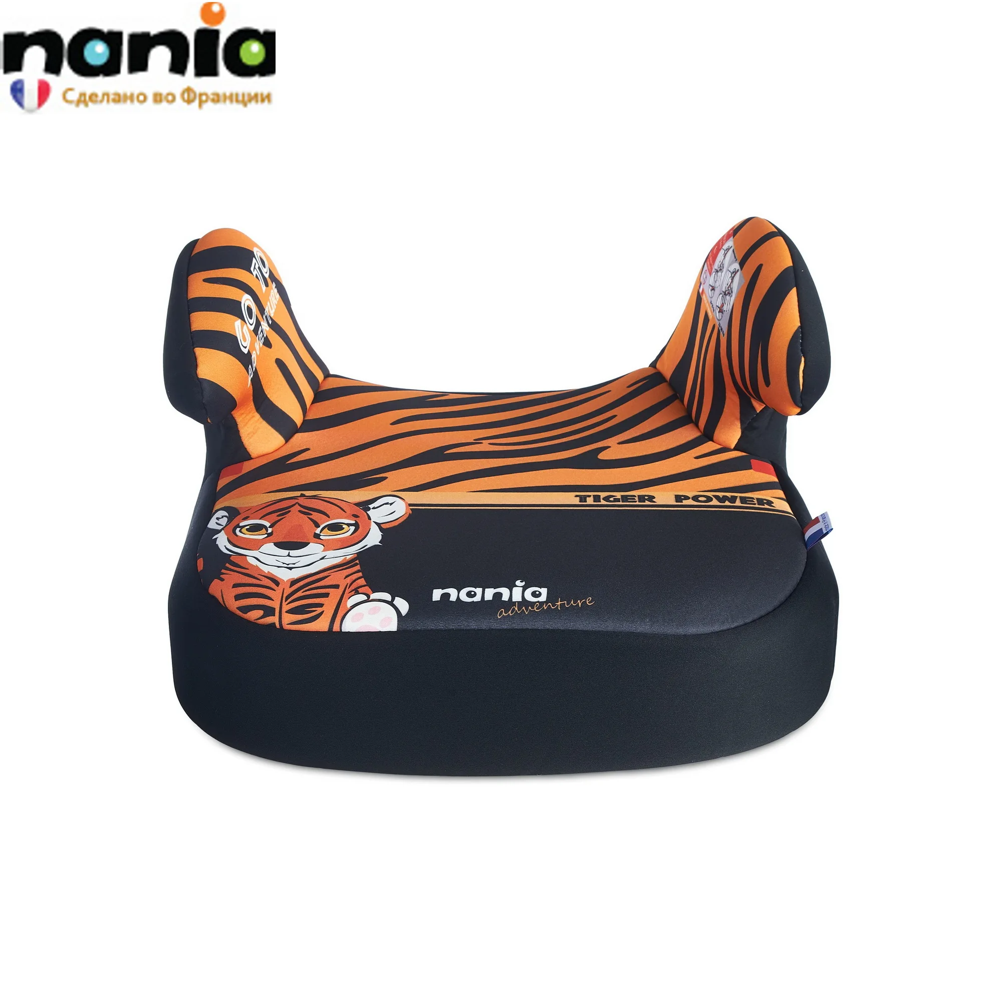 Бустер Nania DREAM ANIMALS TIGER для детей группы 2/3 | Мать и ребенок