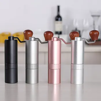 

Manual Coffee Grinder Stainless Steel Grinding Coffee Bean Burr Grinders Milling Machine Kitchen Gadgets Dropshipping
