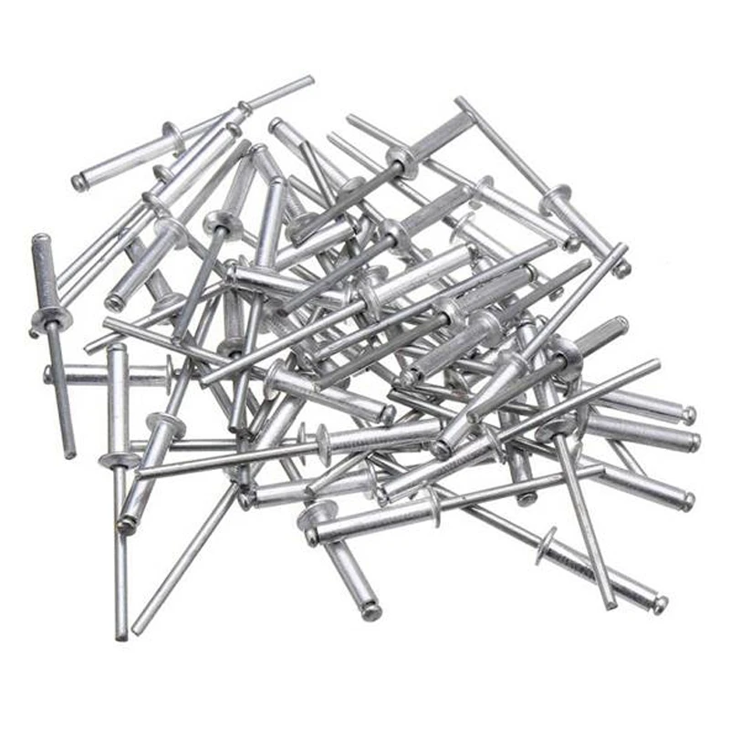 

180Pcs/Set M3 Stainless Steel Aluminium Blind Rivets Nail Decoration Rivets For Furniture Assortment Kit
