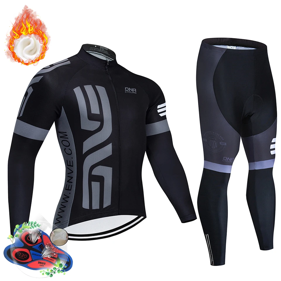 Pro Team, зимняя одежда для велоспорта, дышащая, Ropa Ciclismo, длинный рукав, MTB, одежда для велоспорта, уличная спортивная одежда - Цвет: 3