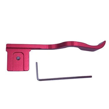 

Red Metal Hot Shoe Thumb-Up Thumb Grip for Nikon Z6 Z7