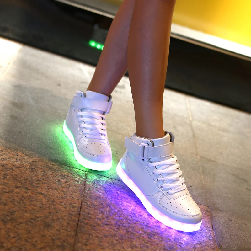 light up high tops