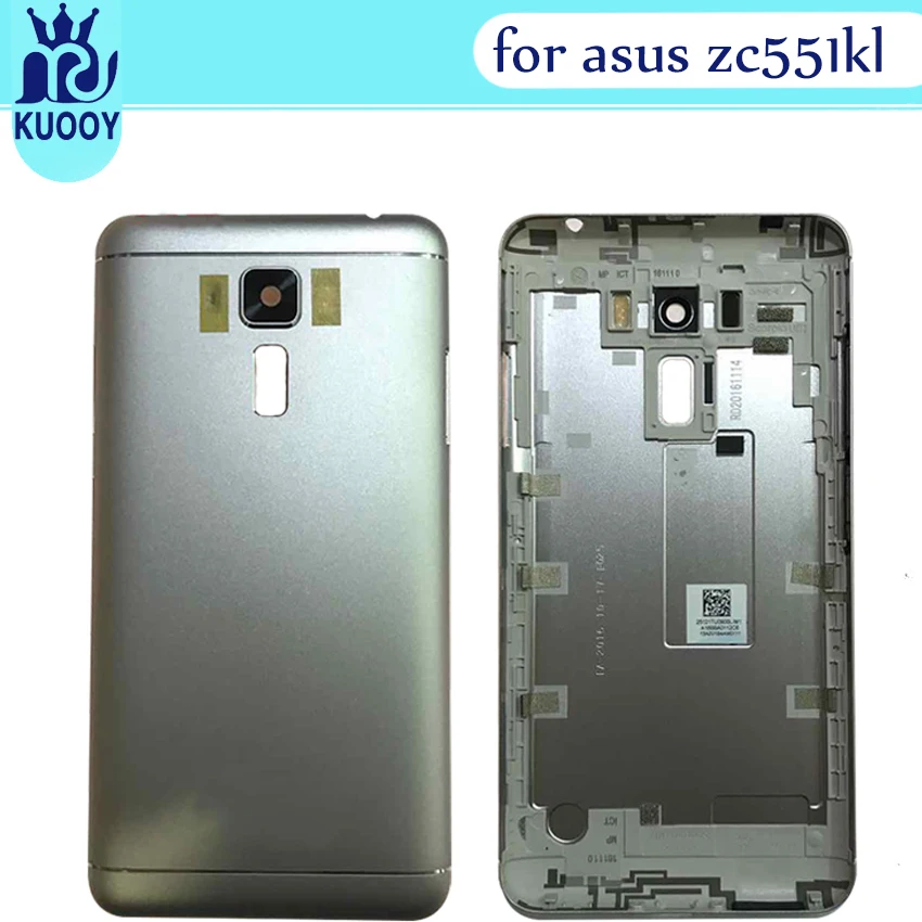 Для ASUS Zenfone 3 Laser ZC551KL Задняя крышка батареи чехол с объективом камеры ASUS ZC551KL крышка батареи запасные части