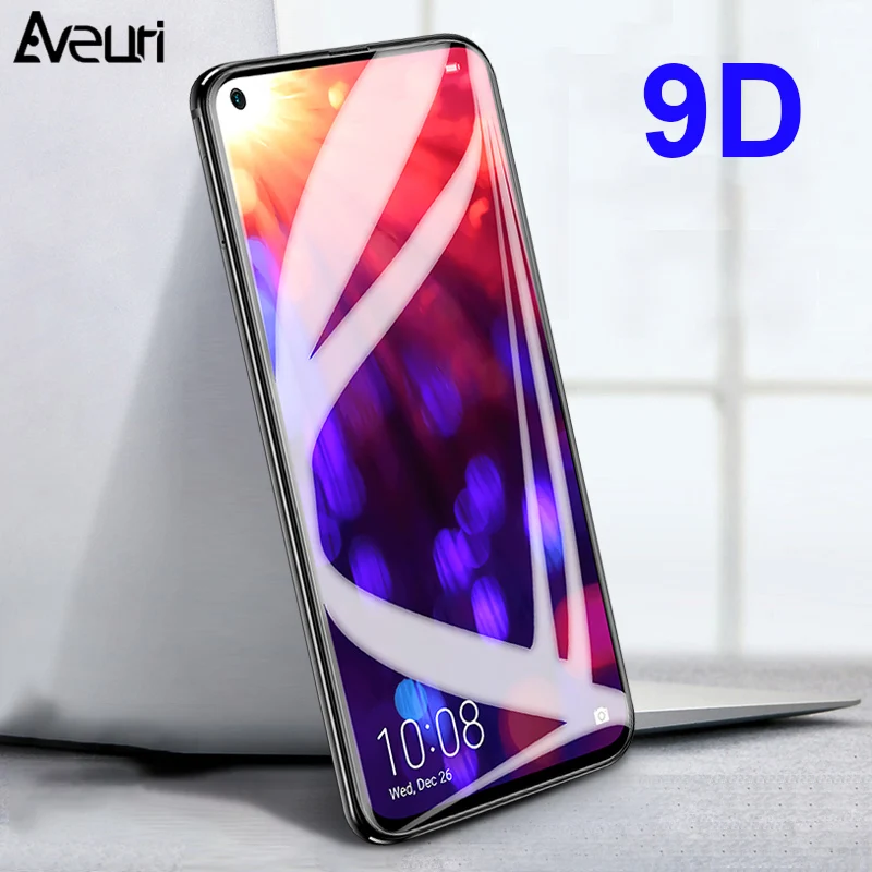 Защитное закаленное стекло 9D для Huawei Honor 20 Pro 20S 9 10 Lite полное покрытие защита