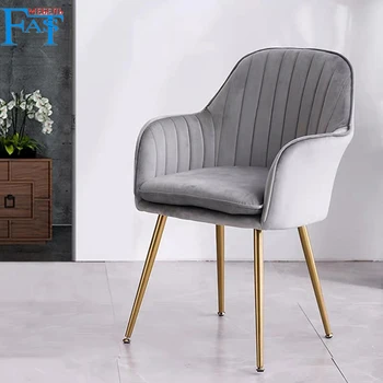 

2 PCs dining chair, dark green color, seat made of velour. chair metal frame, home and discuss