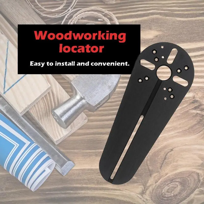 

Circle Cutting Trimming Machine Accessories Jig Universal Type Durable Long Service Life for Wood Router Milling Circle