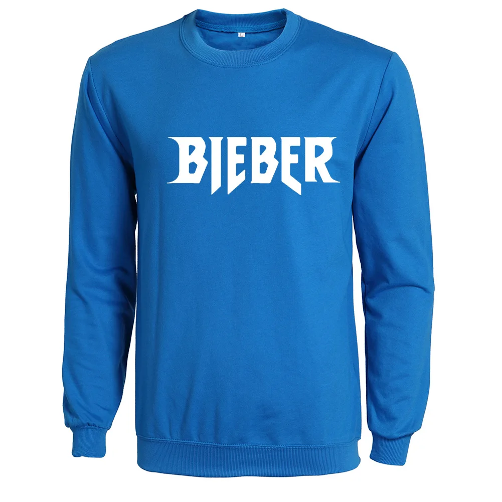 AliExpress EBay Amazon с надписью Bieber, толстовка с капюшоном в европейском и американском стиле, осенняя новинка, Мужской Топ WO
