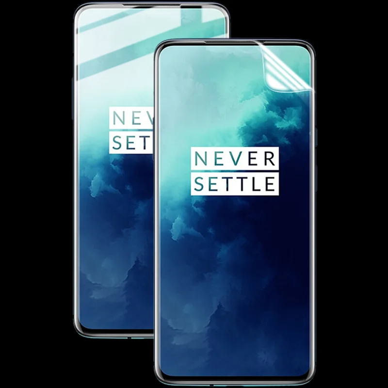 Для OnePlus 7T Pro защита экрана IMAK Hydrogel III Передняя и задняя мягкая защитная пленка tpu для OnePlus 7T 1+ 7T Pro не стекло