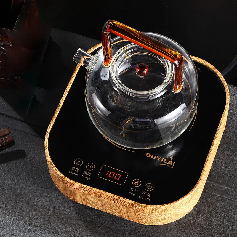 1000w Electric Heater Stove Tea Maker Timing Hot Plate Smart Tea Stove