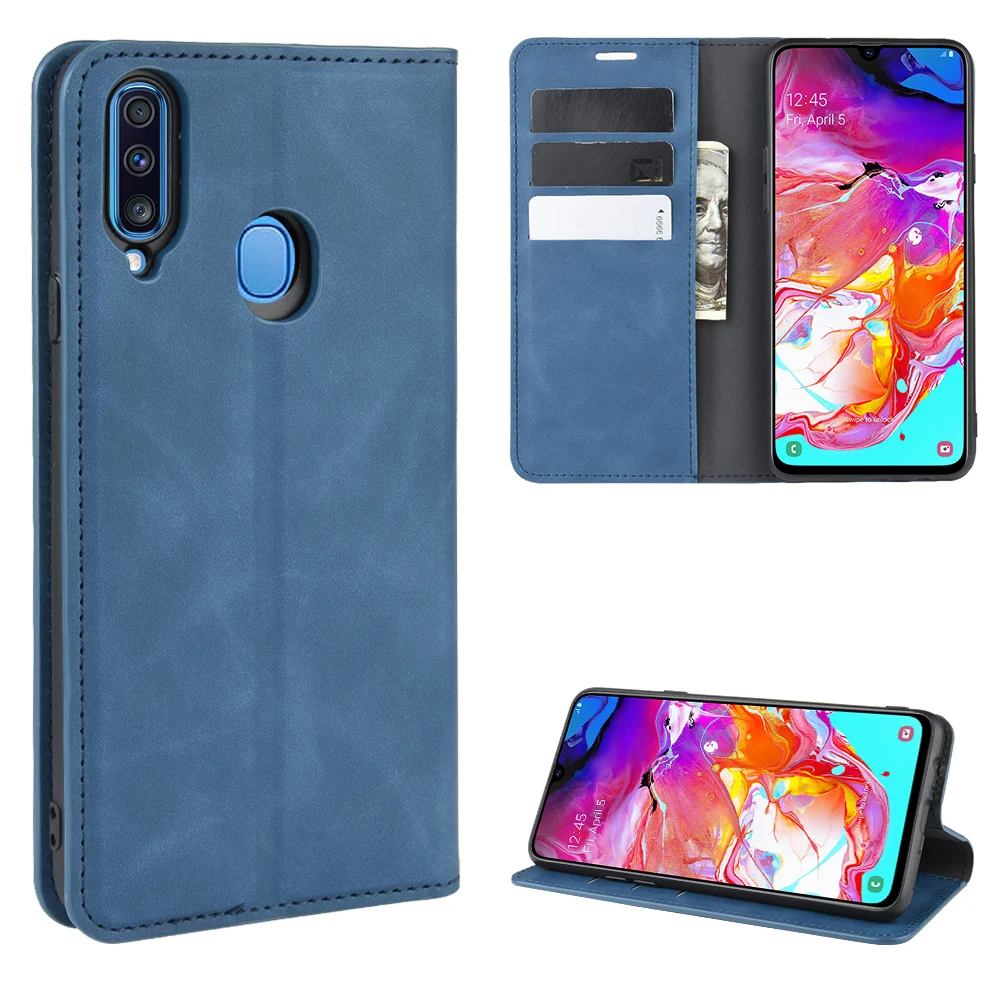A207 Auto Switch Leather Case for Samsung Galaxy A20S