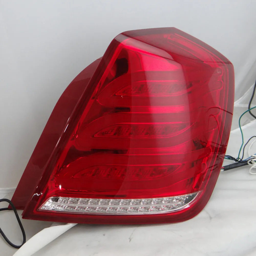 

Новый дизайн от производителя для Chevrolet/Chevy Lacetti/Gentra, светодиодная задняя фара, задняя фара, хромированная, серебристая/матовая, черная, внутренняя краска