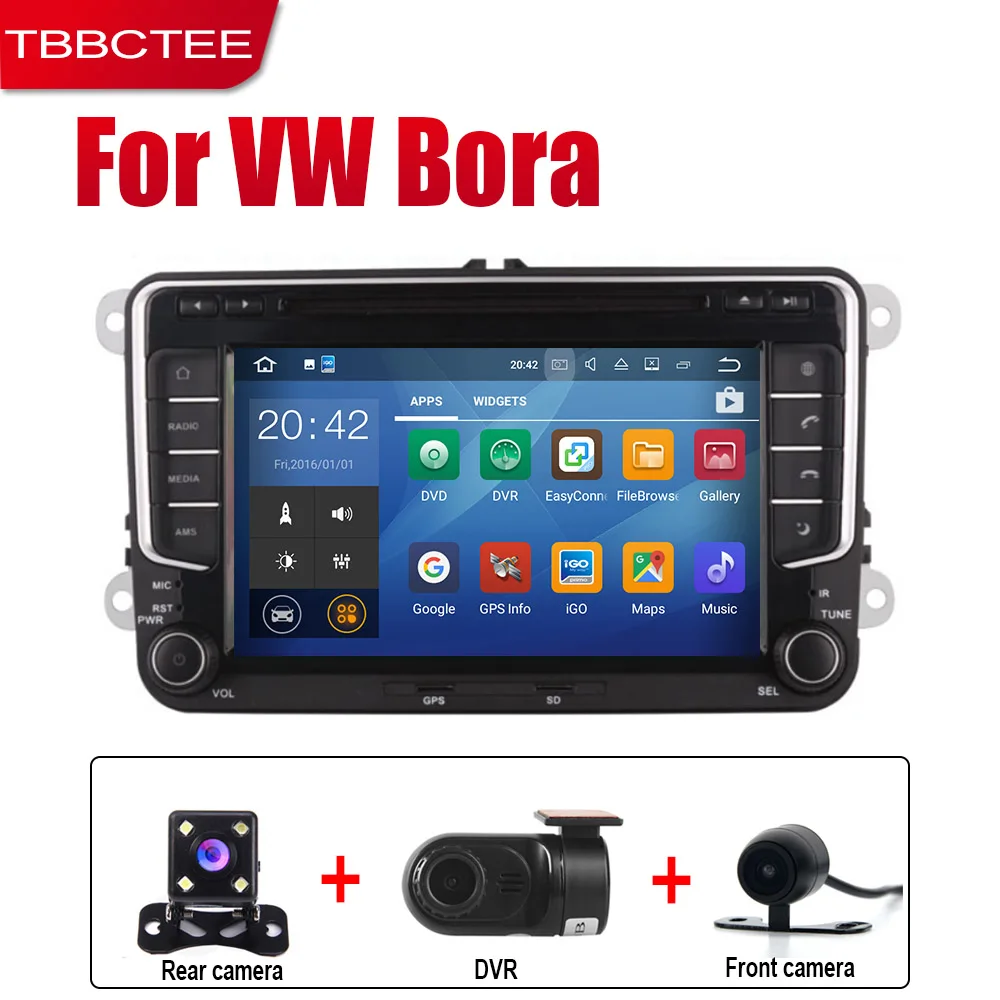 TBBCTE Android автомобильный DVD GPS Navi для Volkswagen VW Bora 2005~ плеер навигация WiFi Bluetooth Mulitmedia система аудио стерео - Цвет: Extre Items