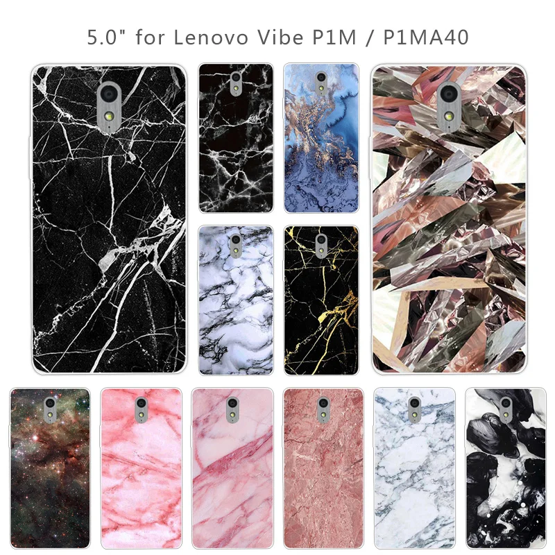 Чехол для телефона 5 дюймов Lenovo Vibe P1m ультратонкий прозрачный Модный чехол из ТПУ