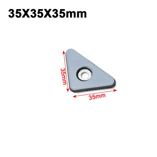 8pcs Table Chair Leg Slider Pad Easy Move Heavy Furniture Bases Protector Legs Anti-abrasion Floor Mat with Screws - Image 14