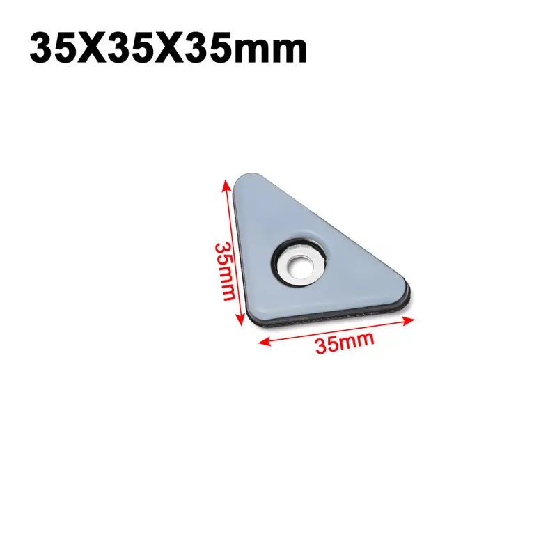 8pcs Table Chair Leg Slider Pad Easy Move Heavy Furniture Bases Protector Legs Anti-abrasion Floor Mat with Screws - Image 14