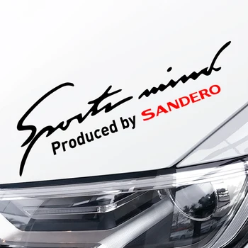 

For Renault Dacia Sandero Car Reflective Headlamp Sport Stickers Car Light Eyebrow Body Decals Auto Decoration Accessories