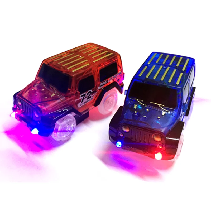 Venda quente brinquedo de carro eletrônico led acender carros para o brilho  pista de corrida piscando criança ferroviária luminosa máquina pista carro  brinquedos - AliExpress