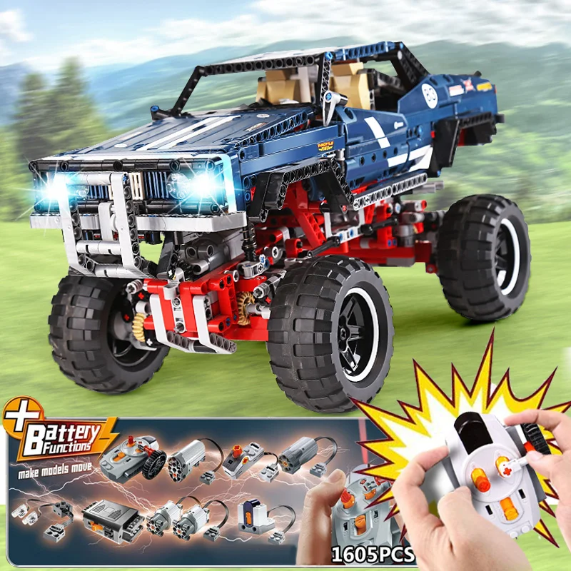 20011 Technic пульт дистанционного управления внедорожников совместимость 4x4 гусеничный эксклюзивный выпуск 41999 Buidling Blocks подарок на день рождения для мальчиков
