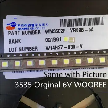 

1000pcs FOR WOOREE High Power LED LED Backlight 2W 6V 3535 150LM Cool white LCD Backlight for TV WM35E2F-YR09B-eA TV Application