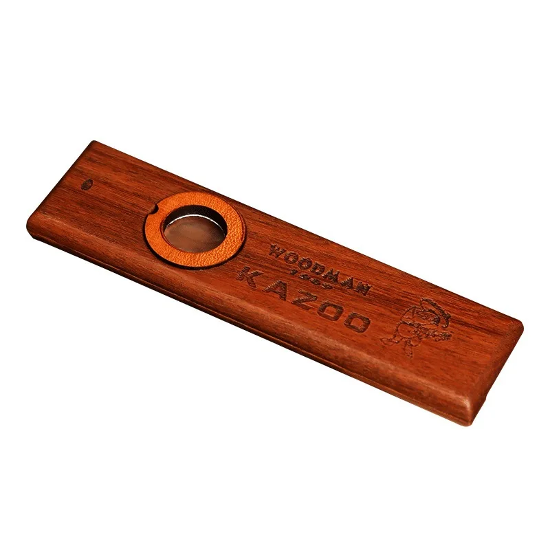 Прочная деревянная гармоника Kazoo портативный Начинающий гитарный партнер рот