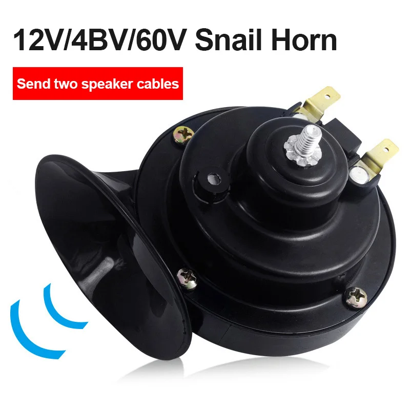 2PCS 12V/24V Car Horn For Trucks Loud Air Electric Snail Double Universal Raging Sound Truck Motorcycle | Автомобили и мотоциклы