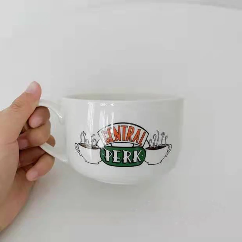 New Friends Tv Show Central Perk Big Mug 600ml Coffee Tea Ceramic Cup  Friends Central Perk Cappuccino Mug Best Gifts For Friends - Mugs -  AliExpress