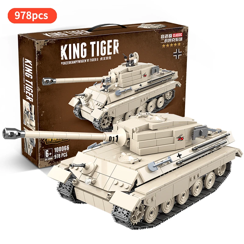mini lego tiger tank