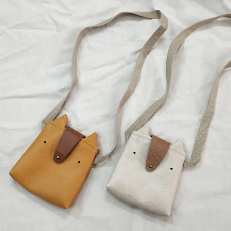 Baby Girls Boys Bear Coin Bags Kids Cute Bunny Fox Messenger Bags Shoulder Bag