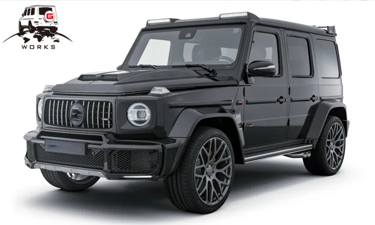 W463A светодиодный светильник на переднюю крышу для g-класса-2019year B-style, светодиодный светильник из сухого углеродного волокна