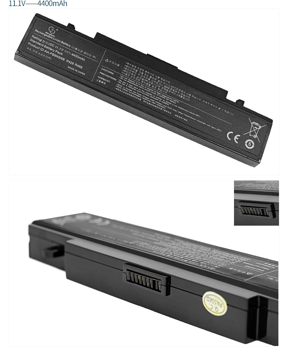 6600 mAh лаптоп с Батарея для samsung R428 NP300E NP300E5A NP300E5A NP300E5C NP300E4A NP300E4AH NP270E5E AA-PL9NC2B AA-PB9NC6B