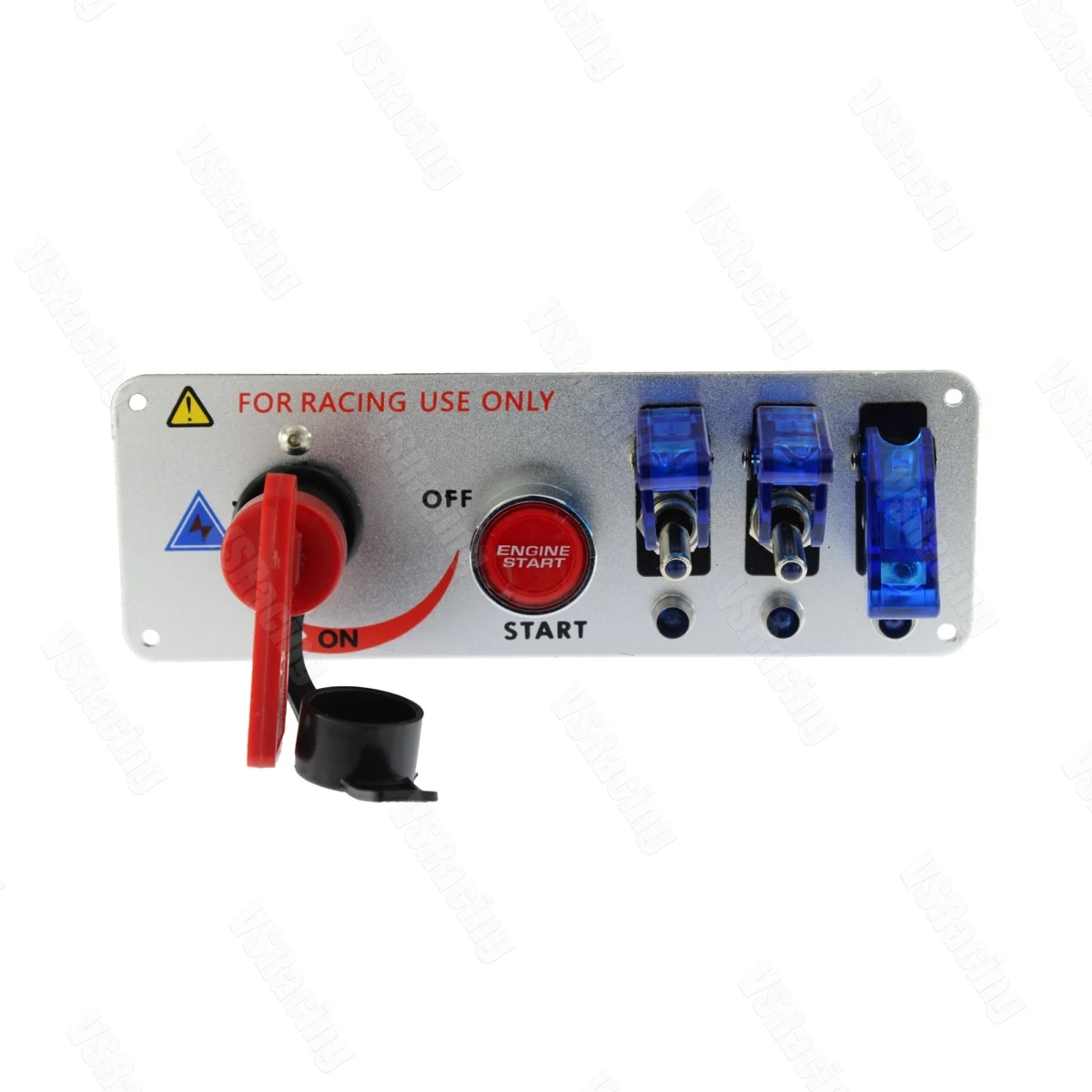 12V панель переключателя зажигания для гоночного двигателя автомобиля Пуск кнопочный переключатель пилот истребитель Стиль самолета с быстрый Ключ Запуска