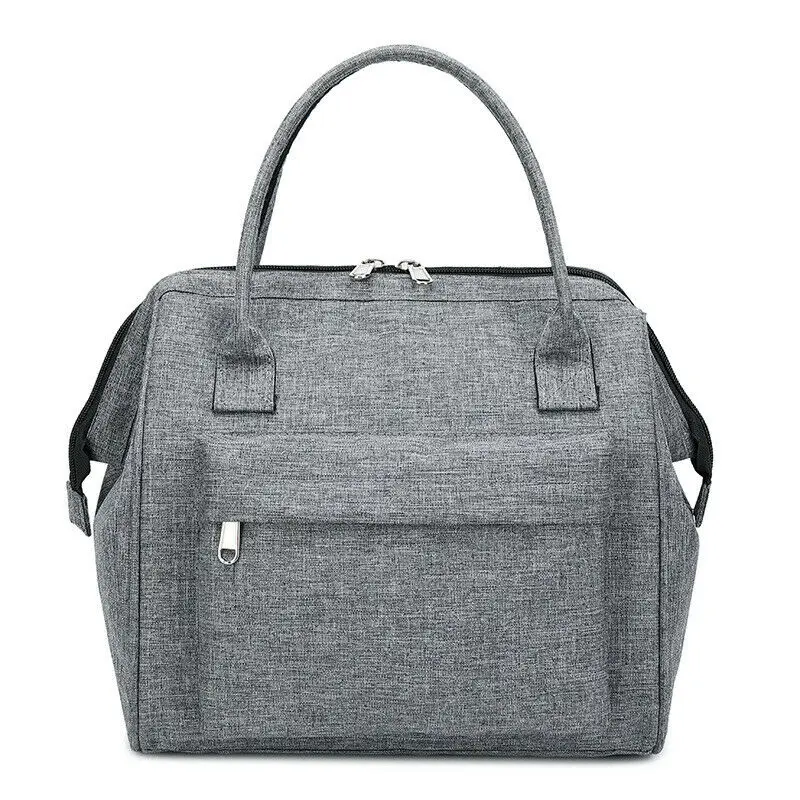 Изолированная сумка для ланча Coolbag работы пикника взрослых детей коробка