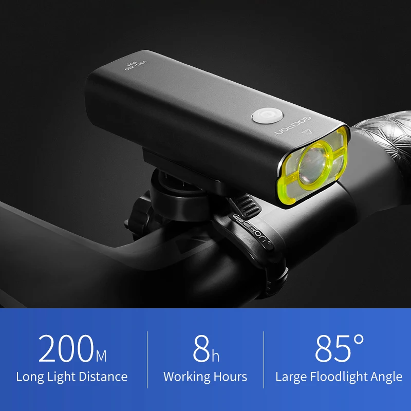 Bike Light V9C 800 Lumens Bicycle Light Front Headlight Flashlight Bicycle Accessories 5 Mode Lamp USB Rechargeable