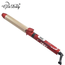 Новое поступление ЖК-дисплей Керамика щипцы для завивки волос Плойка для профессиональной завивки, маленького размера, круглой формы с диаметром 32 мм/28 мм/25 мм/22 мм 110 v-240 v двойной Напряжение