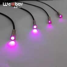 Westbay 350 м Оптическое волокно внутренний 1,5 мм черный PMMA пластик оптоволокно торцевого свечения оптический кабель для DIY Сад оптоволоконный свет волокно свет