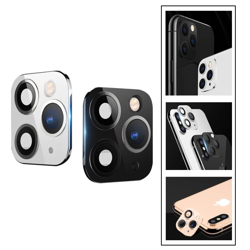 Сменный Чехол для iPhone Apple X XS MAX 2 шт. наклейка объектива 11 PRO модифицированный чехол