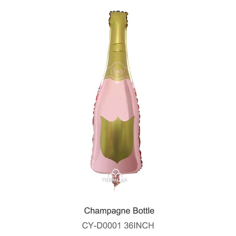 36inch Champagne Bottle Balloon Engagement Party Decorations Bachelorette Party Birthday Balloons
