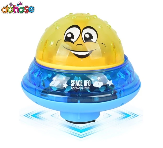 Игрушки для ванной спрей свет воды вращается с душевым бассейном детские игрушки для детей малышей плавание вечерние ванная комната светодиодные игрушки