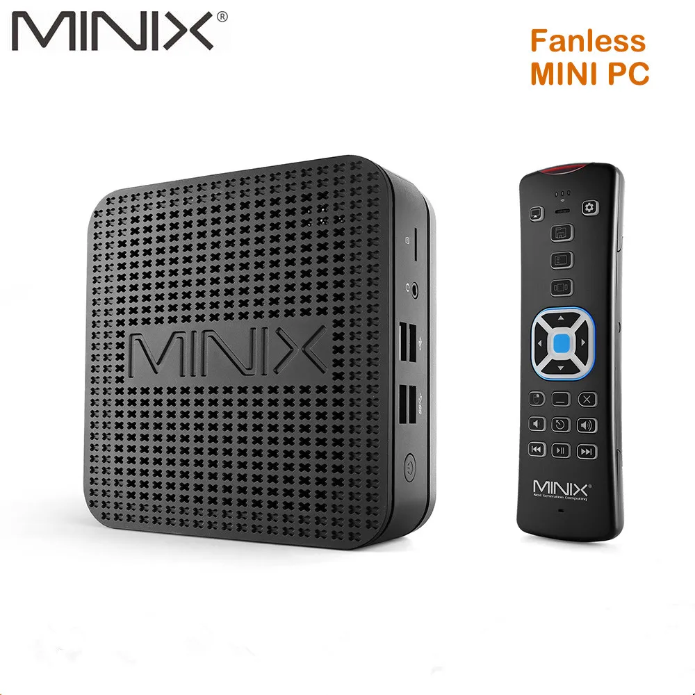 MINIX NEO G41V-4 Intel Gemini Lake N4100 Ultimate безвентиляторный мини-ПК с Windows 10 Pro комплексный