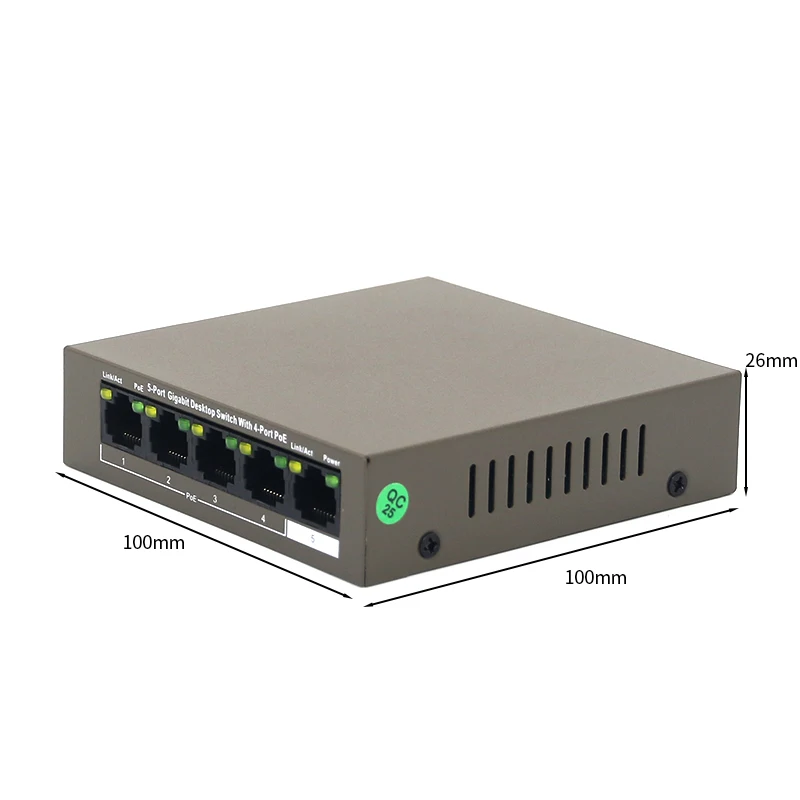 Сетевой коммутатор FSD стандарта ethernet 5*10/100 Мбит/с RJ45 10 Гбит/с|Сетевые коммутаторы| |