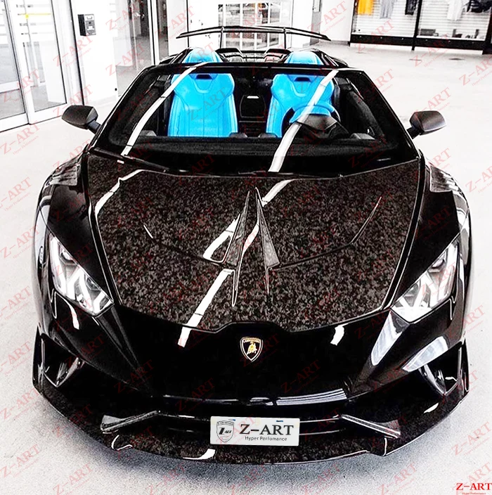 Z-ART углеродное волокно передний капот для Lamborghini Huracan передняя крышка багажника