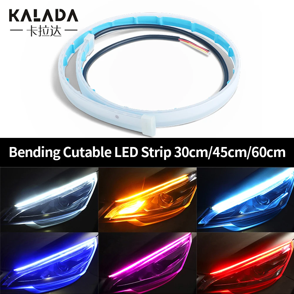 Luz Flexible , Lámpara De Señal,33-SMD LED Baoblaze Luz De Tira Flexible Del Led