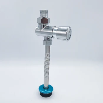 

Valve Manual Bathroom Valve Toilet Urinal Flush Self-Closing Flush Time-Extended Type Wall Delay Urinal Pressing Flushing tools